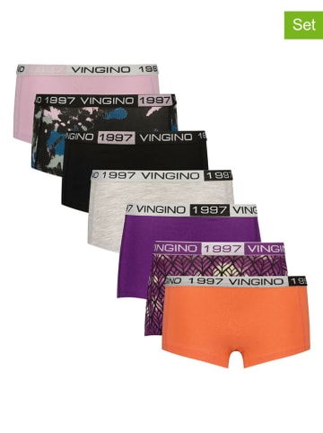Vingino 7er-Set: Pantys in Bunt