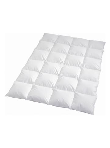 Häussling Bettwaren Całoroczna kołdra puchowa w kolorze białym