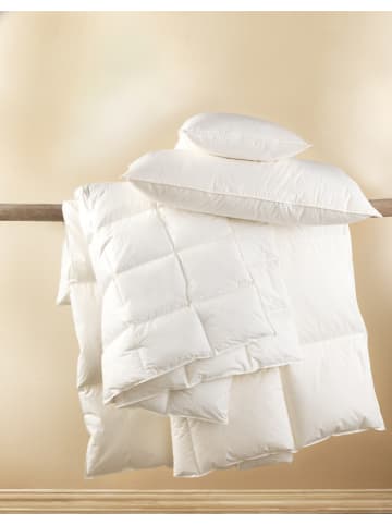 Häussling Bettwaren Całoroczna kołdra puchowa w kolorze białym