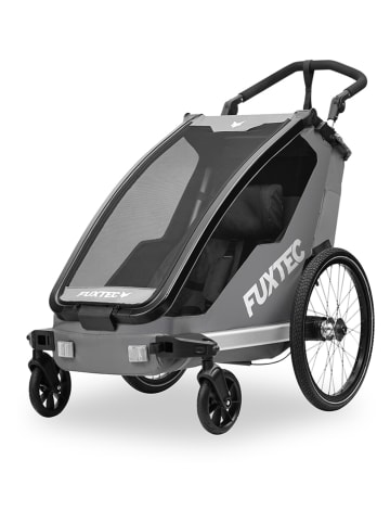 Fuxtec Fietsaanhanger "1-Sitzer FX-FA1S" grijs
