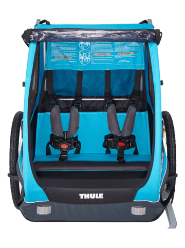 Thule Przyczepka rowerowa 2w1 "Coaster XT" w kolorze niebieskim