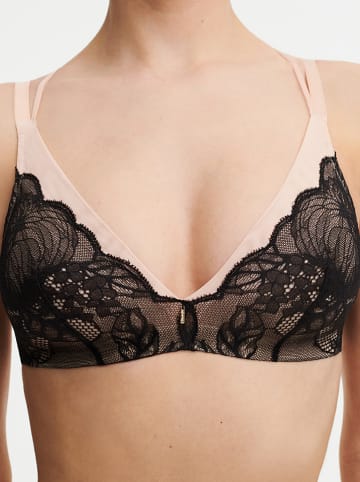 Chantelle Beugelloze beha lichtroze/zwart