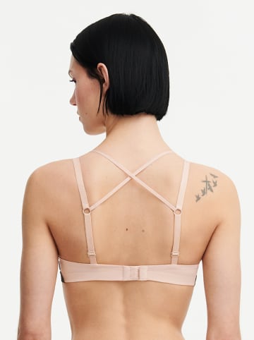 Chantelle Beugelloze beha lichtroze/zwart