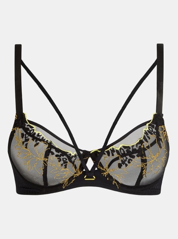 Chantelle Spacer-BH in Schwarz/ Senf