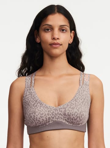 Chantelle Sport-BH in Taupe/ Beige