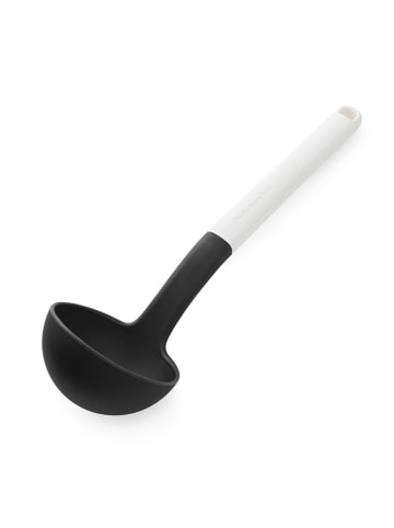 KitchenAid Pollepel "Classic" zwart/wit - (L)34 cm