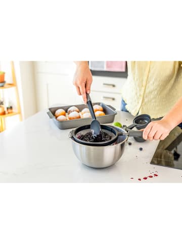 KitchenAid Łopatka łyżkowa "Classic" w kolorze czarno-szarym - dł. 30 cm