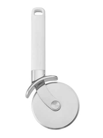 KitchenAid Pizzasnijder "Classic" zilverkleurig/wit - (L)24 cm