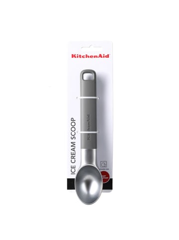 KitchenAid Eisportionierer "Classic" in Grau/ Silber - (L)21,5 cm