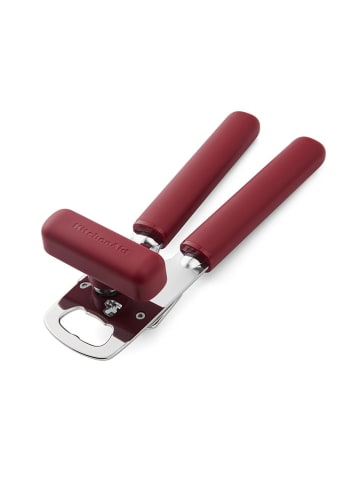 KitchenAid Wielofunkcyjny otwieracz "Classic" w kolorze czerwonym do puszek - dł. 22 cm