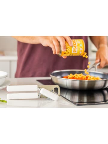 KitchenAid Wielofunkcyjny otwieracz "Classic" w kolorze białym do puszek - dł. 22 cm