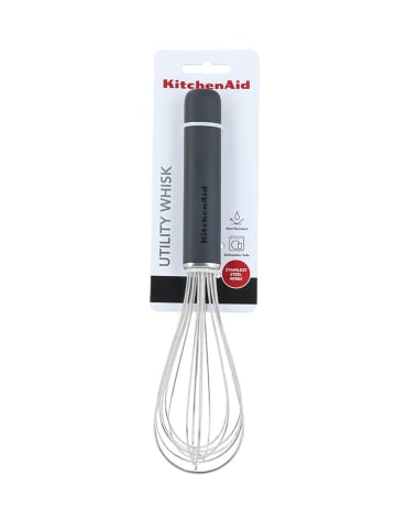 KitchenAid Ubijaczka "Classic" w kolorze srebrno-czarnym - dł. 27 cm