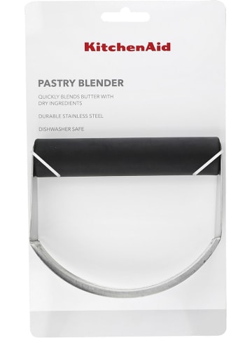 KitchenAid Rozdrabniacz w kolorze srebrno-czarnym do ciasta - dł. 13 cm