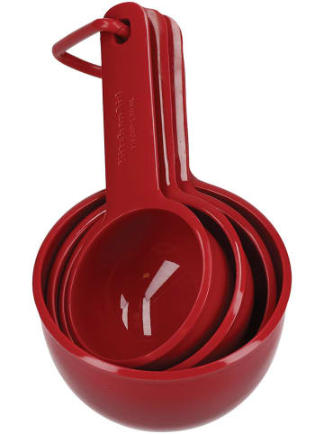 KitchenAid 4-delige set: maatlepels rood