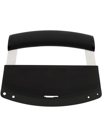 KitchenAid Nóż kołyskowy w kolorze srebrno-czarnym - dł. 15 cm