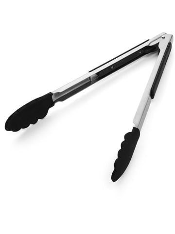 KitchenAid Küchenzange in Silber/ Schwarz - (H)30 cm