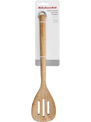 KitchenAid Sleufspatel naturel - (L)32 cm