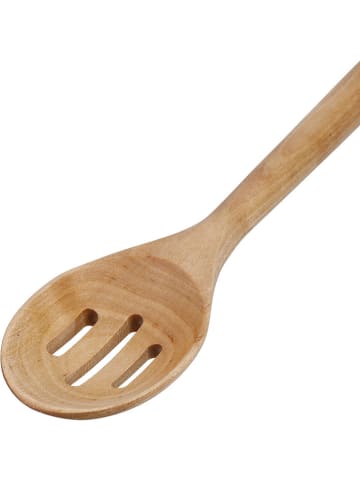 KitchenAid Schlitzlöffel in Natur - (L)32 cm