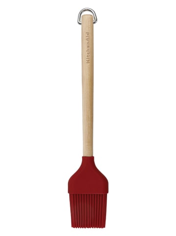 KitchenAid Backpinsel in Hellbraun/ Rot - (L)22 cm