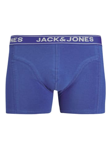 Jack & Jones Bokserki (3 pary) w kolorze niebiesko-czarno-zielonym