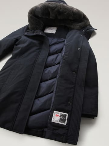 Woolrich Donsparka "Boulder" donkerblauw