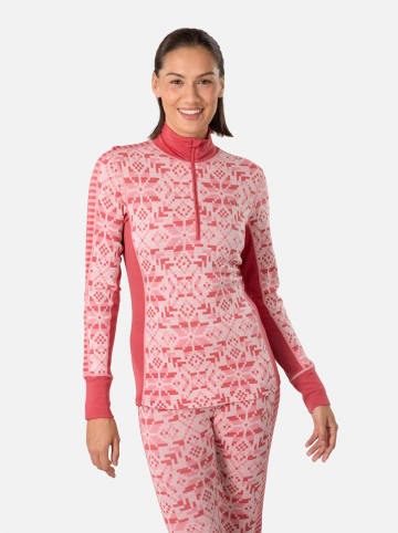 KARI TRAA Merinowoll-Thermounterhemd "Else" in Rosa
