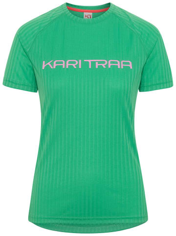 KARI TRAA Trainingsshirt "Ella" in Grün