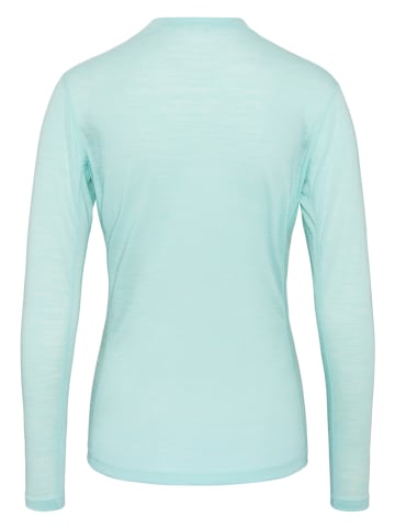 KARI TRAA Podkoszulek termiczny "Live" w kolorze błękitnym