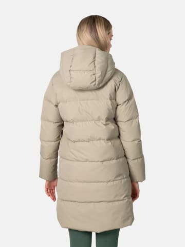 KARI TRAA Donsmantel "Julia" taupe