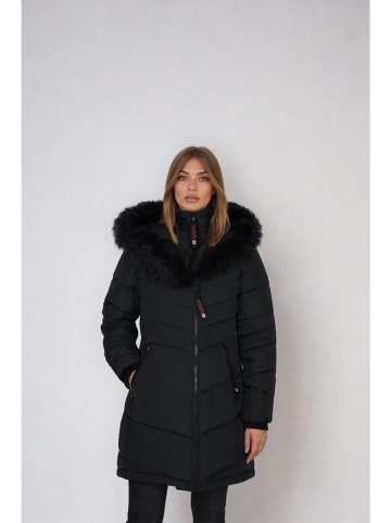 CANADA weather gear Płaszcz zimowy w kolorze czarnym