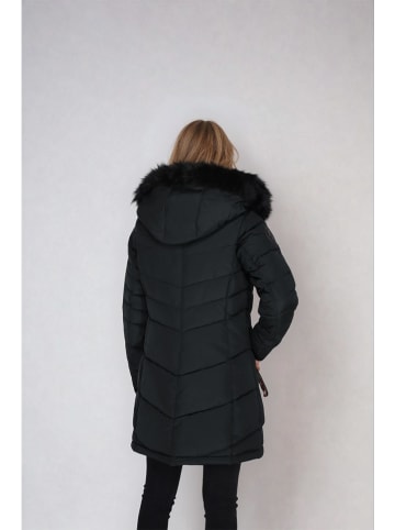 CANADA weather gear Płaszcz zimowy w kolorze czarnym