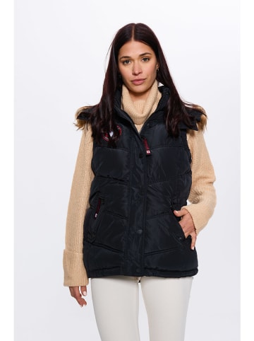 CANADA weather gear Doorgestikte bodywarmer zwart