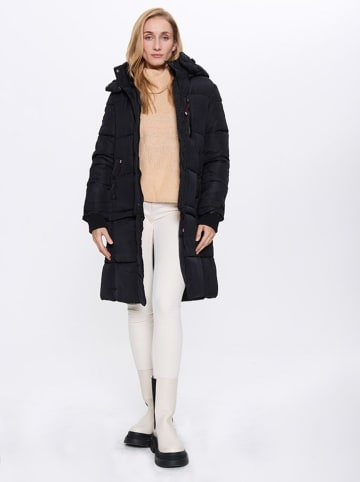 CANADA weather gear Płaszcz zimowy w kolorze czarnym