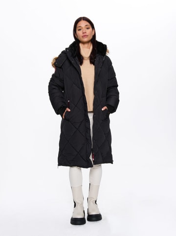 CANADA weather gear Płaszcz zimowy w kolorze czarnym