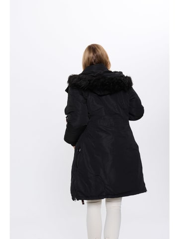 CANADA weather gear Płaszcz zimowy w kolorze czarnym