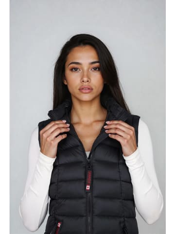 CANADA weather gear Doorgestikte bodywarmer zwart