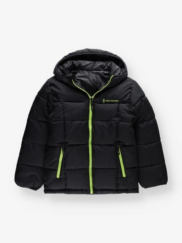 FREE COUNTRY Wende-Winterjacke in Schwarz