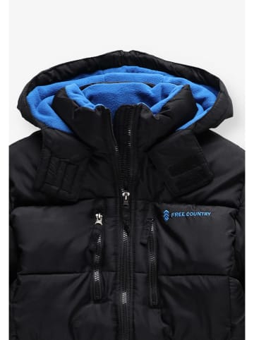 FREE COUNTRY Winterjacke in Schwarz