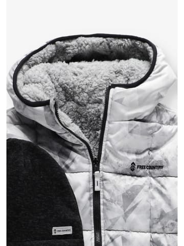 FREE COUNTRY Wende-Winterjacke in Grau