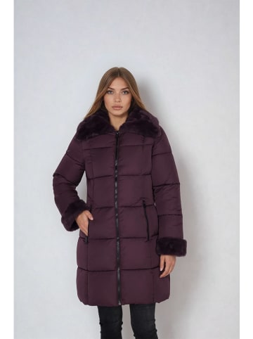 Jessica Simpson Wintermantel paars