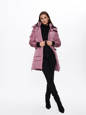 madden girl Wintermantel lichtroze