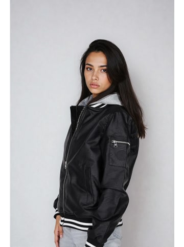 Steve Madden Kunstlederjacke in Schwarz