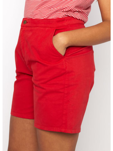 Blutsgeschwister Shorts "Hipsta Holiday Scout" in Rot