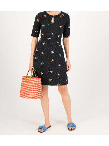 Blutsgeschwister Jurk "Hootchy Kootchy" zwart/meerkleurig