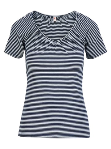 Blutsgeschwister Shirt "Sailordarling" donkerblauw