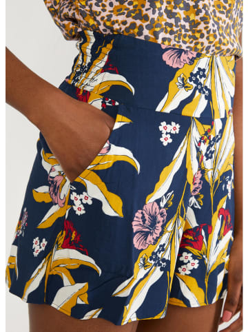 Blutsgeschwister Short "Easy Lotti" donkerblauw/geel