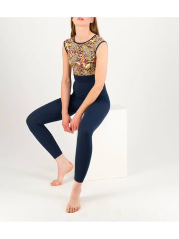 Blutsgeschwister Legging "Ocean Saving Ohmm Legs" donkerblauw