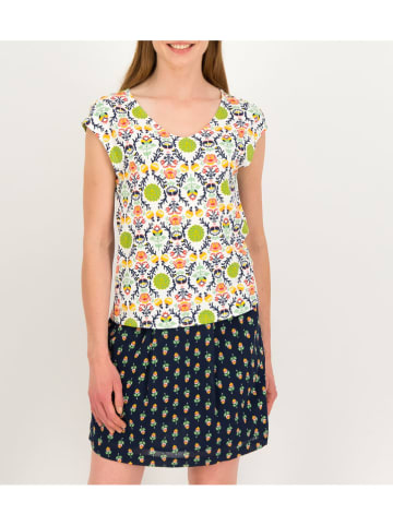 Blutsgeschwister Rok "Valance Balance" donkerblauw/meerkleurig