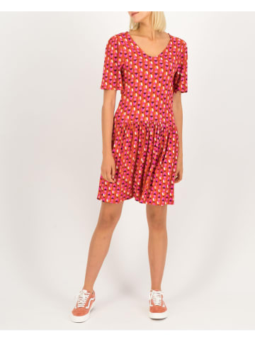 Blutsgeschwister Jurk "Summer Ease Cache" oranje/roze