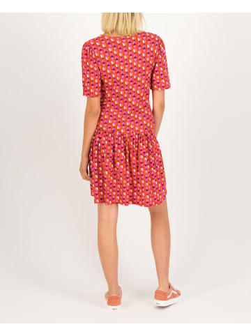 Blutsgeschwister Jurk "Summer Ease Cache" oranje/roze